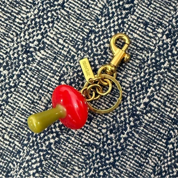 Mushroom Keychain/Bag Charm- Orange or Red - Picture 8 of 8